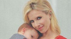 Carla Peterson posó junto a su bebé Gaspar Carla Peterson posó junto a su bebé Gaspar