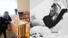 Las tiernas fotos de María del Cerro en la dulce espera de Mila Las tiernas fotos de María del Cerro en la dulce espera de Mila