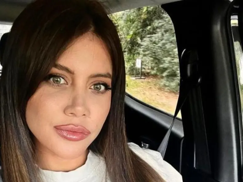 Wanda Nara mostró su lujo auto en Instagram.