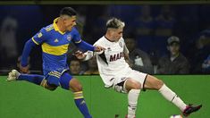 Boca iguala con Lanús en la Bombonera. Boca iguala con Lanús en la Bombonera.