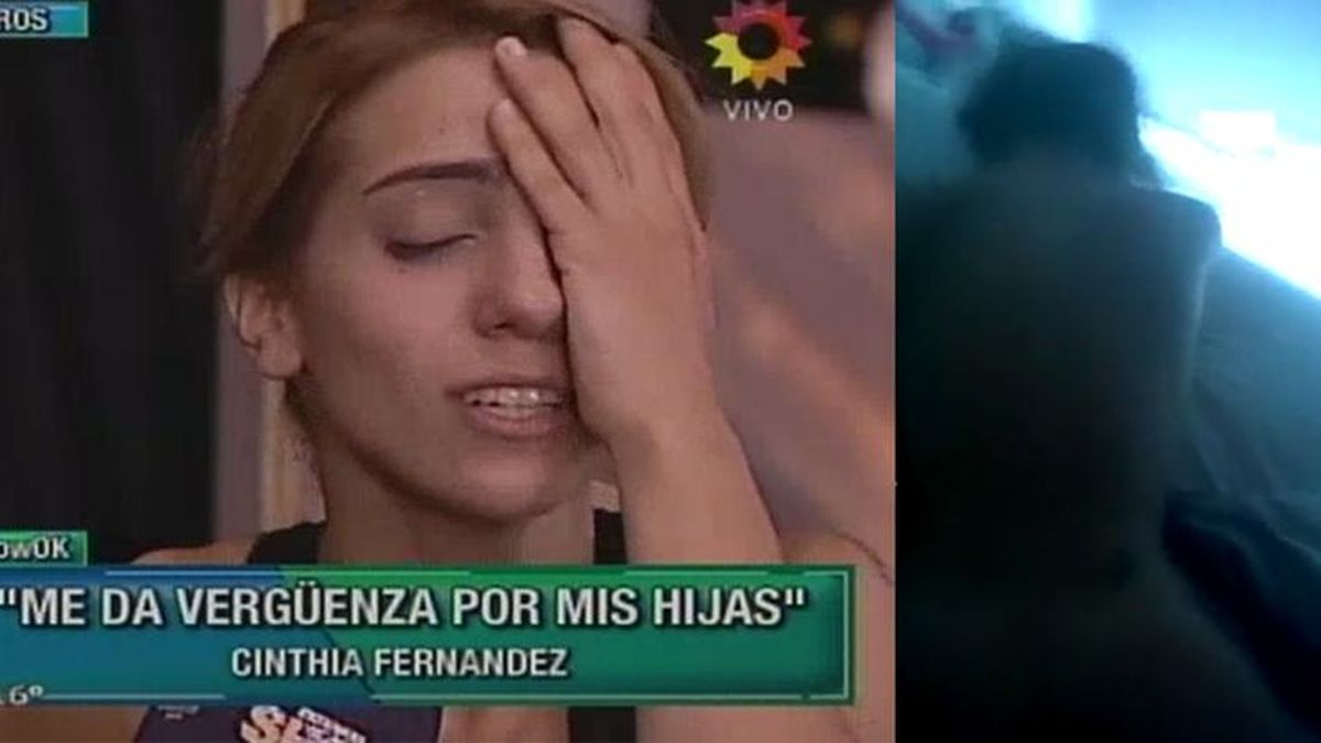 Se difundió el video prohibido de Cinthia Fernández en las redes sociales y  ella denuncia: El que lo hizo es un enfermo