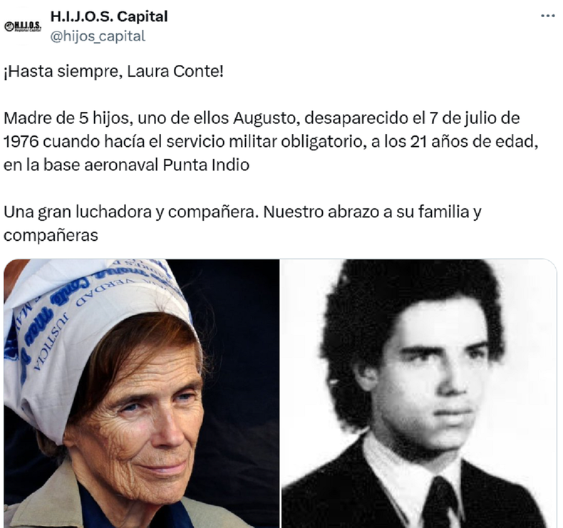 La publicación de Hijos.