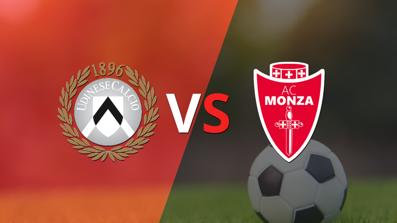 Udinese y Monza igualaron 2 a 2