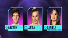 Agustín, Lucila y Daniela son los 3 nominados de Gran Hermano para la semana 14. Agustín, Lucila y Daniela son los 3 nominados de Gran Hermano para la semana 14.