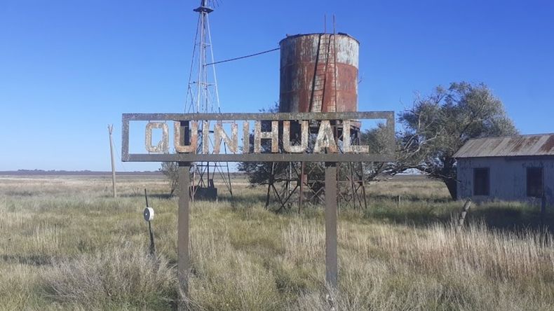 El paraje Quiñihual tiene un solo habitante permanente.