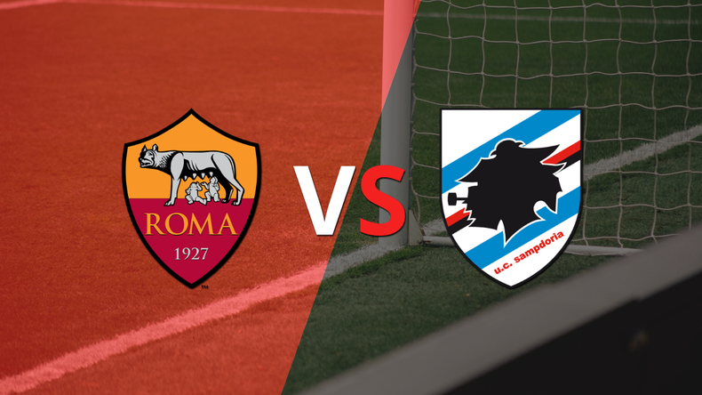 Tranquila victoria de Roma por 3 a 0 frente a Sampdoria