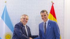 Alberto Fernández se solidarizó con Pedro Sánchez tras los dichos de Javier Milei.