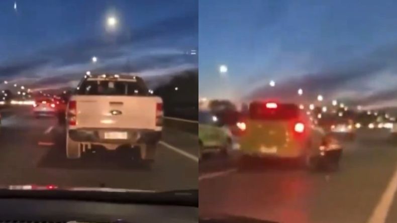 Video: quiso escapar de un control de alcoholemia y arrastró a un policía en Córdoba