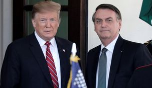 Donald Trump y Jair Bolsonaro. Donald Trump y Jair Bolsonaro.