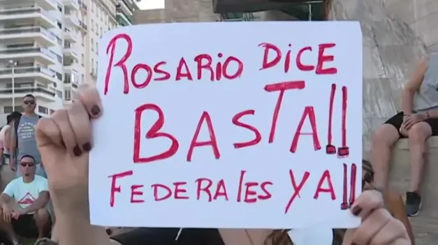 Se agrava la situación de violencia y avance del narcotráfico en Rosario.