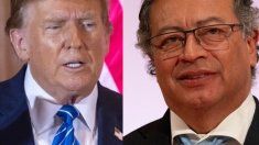 Donald Trump y Gustavo Petro. Donald Trump y Gustavo Petro.