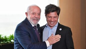 Lula da Silva y Axel Kicillof. Lula da Silva y Axel Kicillof.