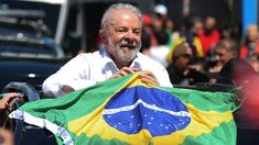 Lula da Silva, presidente de Brasil. Lula da Silva, presidente de Brasil.