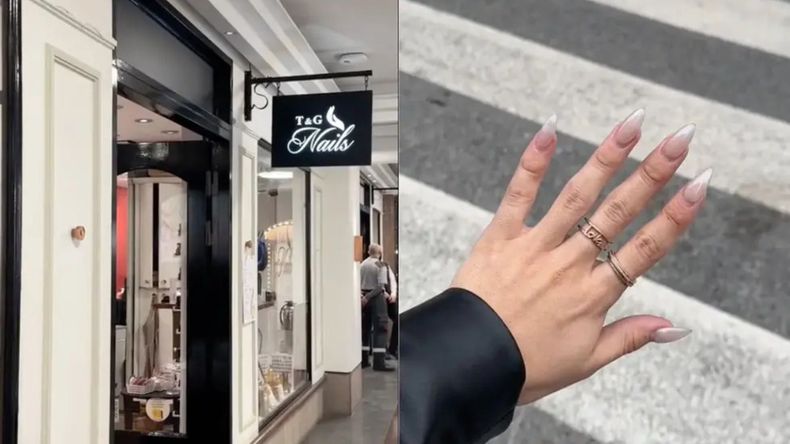 El detalle que lo sorprendió cuando se fue a hacer las uñas en Suecia fue viral.&nbsp;