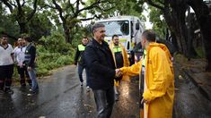 El jefe de Gobierno se refirió al temporal.