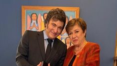 La directora del FMI se mostró optimista con Argentina. La directora del FMI se mostró optimista con Argentina.