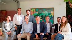 Los principales referentes del partido amarillo. Los principales referentes del partido amarillo.