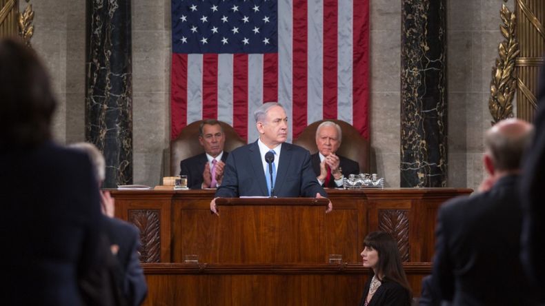 Benjamin Netanyahu habló ante el Congreso de Estados Unidos y pidió más armas para luchar contra Hamás