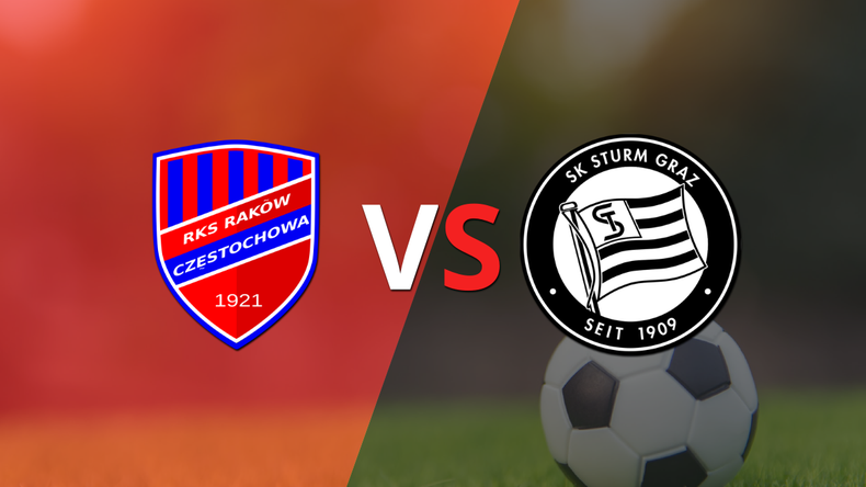 Rakow Czestochowa cayó en casa frente a Sturm Graz 1-0