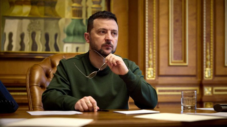 El presidente de Ucrania