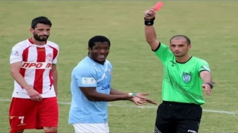 El jugador que más rápido vio la roja