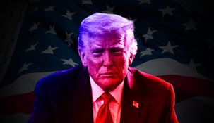 Trump, presidente de Estados Unidos.