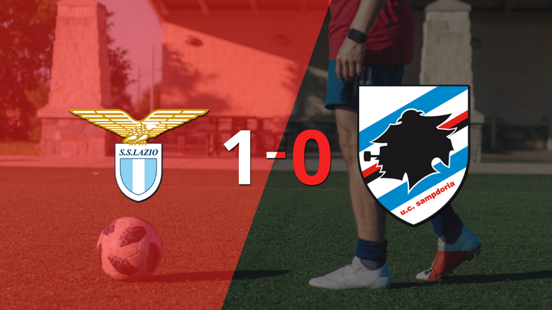 Sampdoria no pudo en su visita a Lazio y cayó 1-0