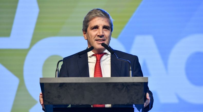 Luis Caputo en la CPAC.