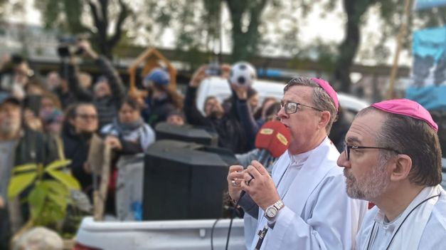 El arzobispo García Cuerva describió la situación social como muy difícil.