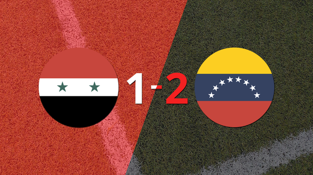 Venezuela venció con lo justo a Siria como visitante