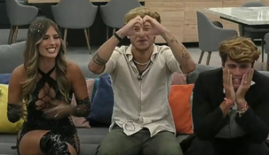 Julieta, Nacho y Marcos de Gran Hermano. Julieta, Nacho y Marcos de Gran Hermano.