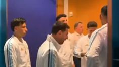 Messi y el video completo de la arenga.