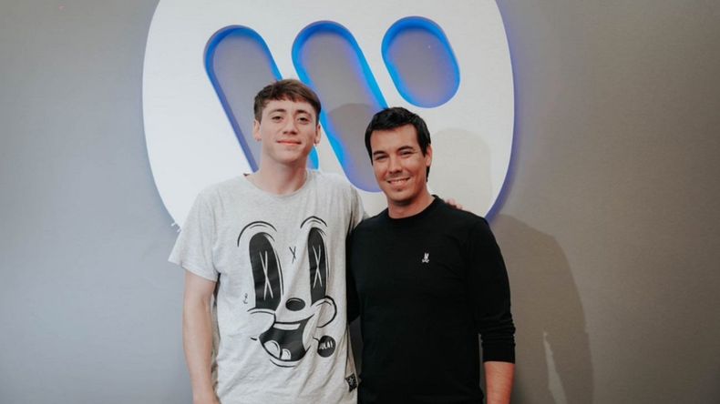 El rapero cordobés junto a Alejandro Duque