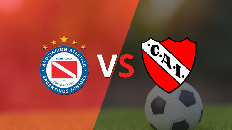 Argentinos Juniors e Independiente igualaron 2 a 2