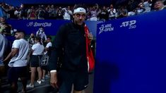 El momento en que el tandilense ingresó a la cancha y vivió un momento especial. El momento en que el tandilense ingresó a la cancha y vivió un momento especial.