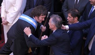 El expresidente felicitó a Milei.