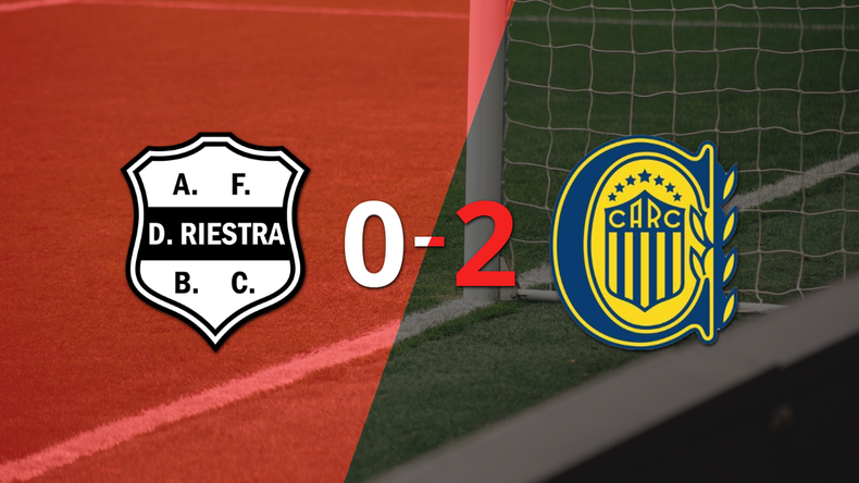 Con dos tantos, Rosario Central derrotó a Dep. Riestra en su casa