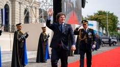 Uno de los viajes de Milei fue a El Salvador, para la asunción de Bukele. Uno de los viajes de Milei fue a El Salvador, para la asunción de Bukele.