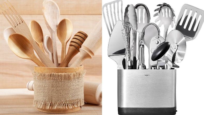 Qué es mejor para cocinar: usar cuchara de madera o de metal.