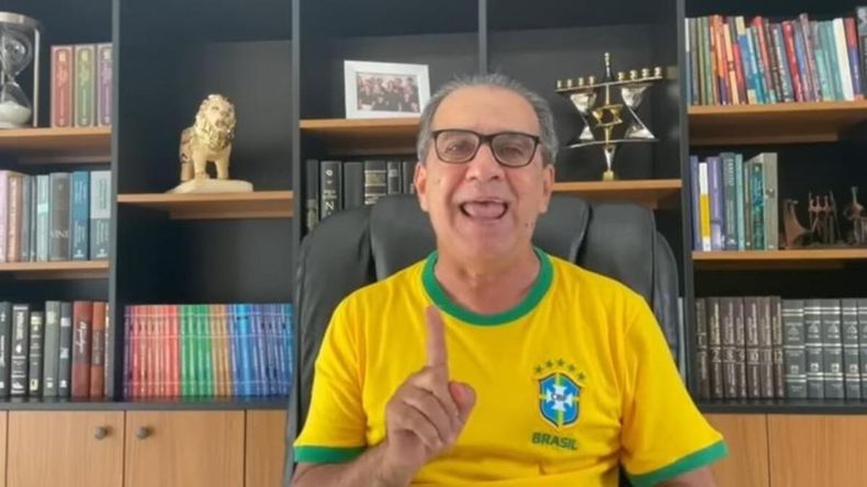 El pastor evangelista Silas Malafaia.