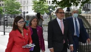 Silvina Batakis en Estados Unidos. Silvina Batakis en Estados Unidos.