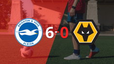 con doblete de deniz undav, brighton and hove liquido 6-0 a wolverhampton