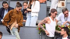 Tini Stoessel y Rodrigo De Paul fueron visto, sin ocultarse, el torneo de Mutua Madrid Open en Madrid. Tini Stoessel y Rodrigo De Paul fueron visto, sin ocultarse, el torneo de Mutua Madrid Open en Madrid.