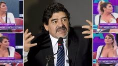 Vicky Xipolitakis escrachó a Diego Maradona: Estábamos en una fiesta, se me cayó la peluca y se la metió en... Vicky Xipolitakis escrachó a Diego Maradona: Estábamos en una fiesta, se me cayó la peluca y se la metió en...