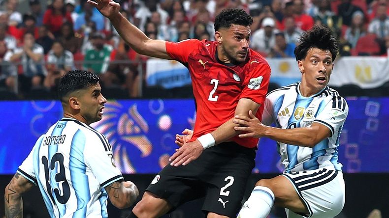 La Selección argentina eliminó a Egipto en los octavos de final del Mundial 2026 en Atlanta.