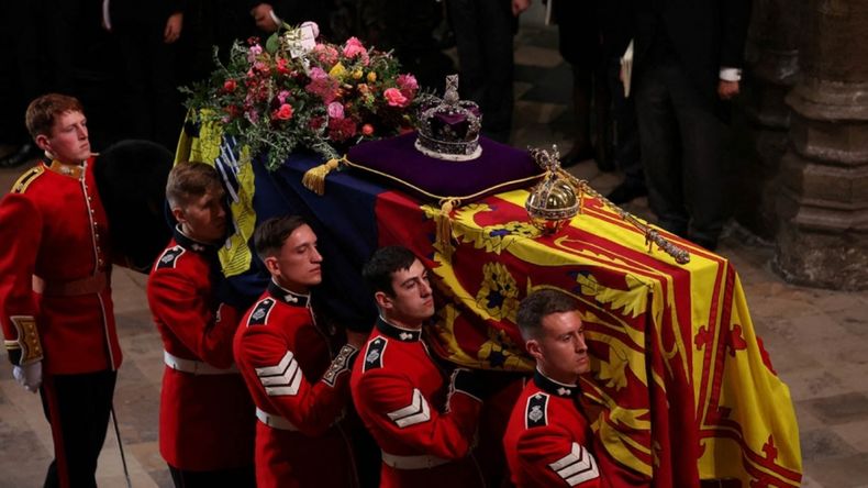 Este lunes se lleva a cabo el funeral de Estado de Isabel II.