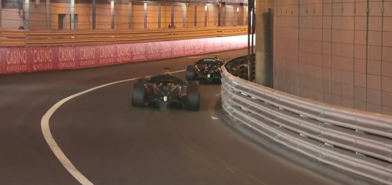 La impresionante maniobra de un piloto para evitar un accidente en el GP de Mónaco.