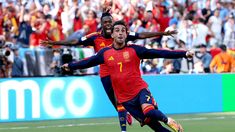 Ferrán Torres tras anotar el 1-0 de España en la final del Mundial 2026.