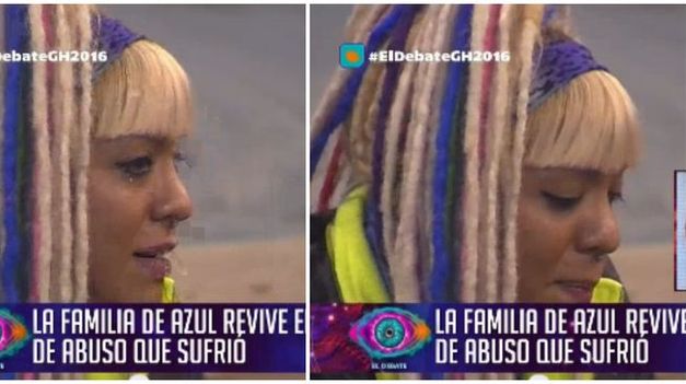 Azul contó una fuerte historia de abuso: Se empezó a golpear las piernas y me dijo vení