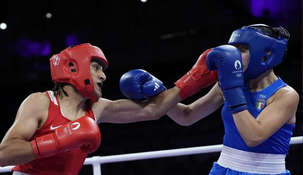 Imane Khalif pudo competir bajo las reglas del COI. Imane Khalif pudo competir bajo las reglas del COI.